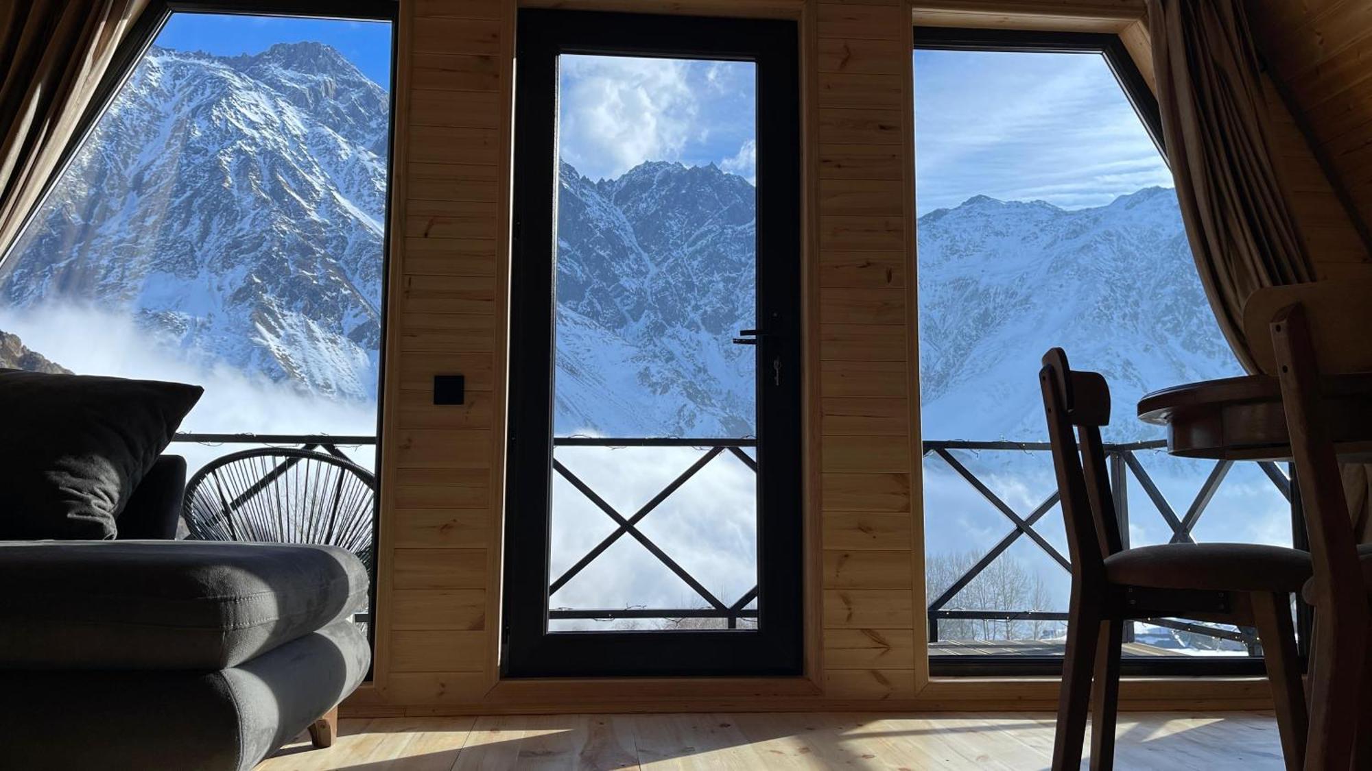 View Villa Kazbegi Ngoại thất bức ảnh